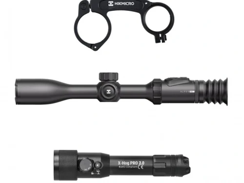 Hikmicro ALPEX PRO A50P z uchwytem pod IR + iluminator laserowy X-hog Pro v2 940/850 nm